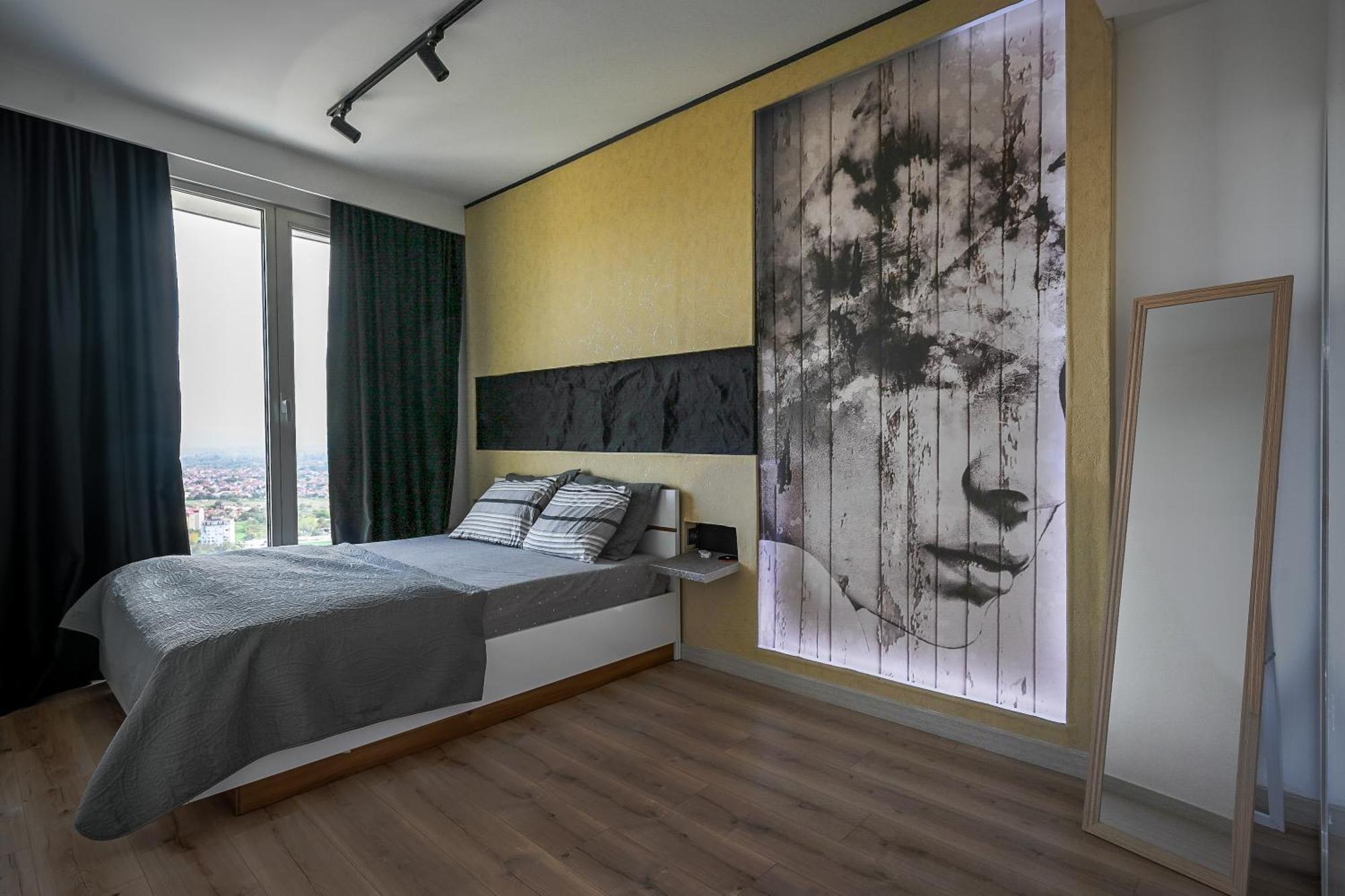 Alfred Sky Smart Apartment 29Th Spa Included سكوبجي المظهر الخارجي الصورة